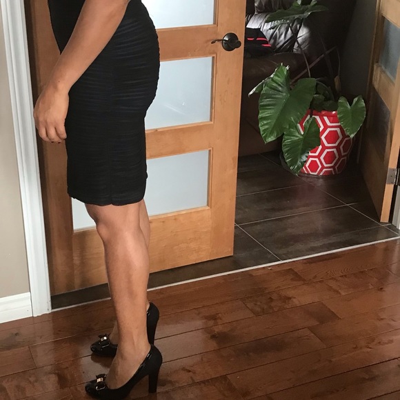 gorgeous black bodycon dress for special occasion - Picture 9 of 9